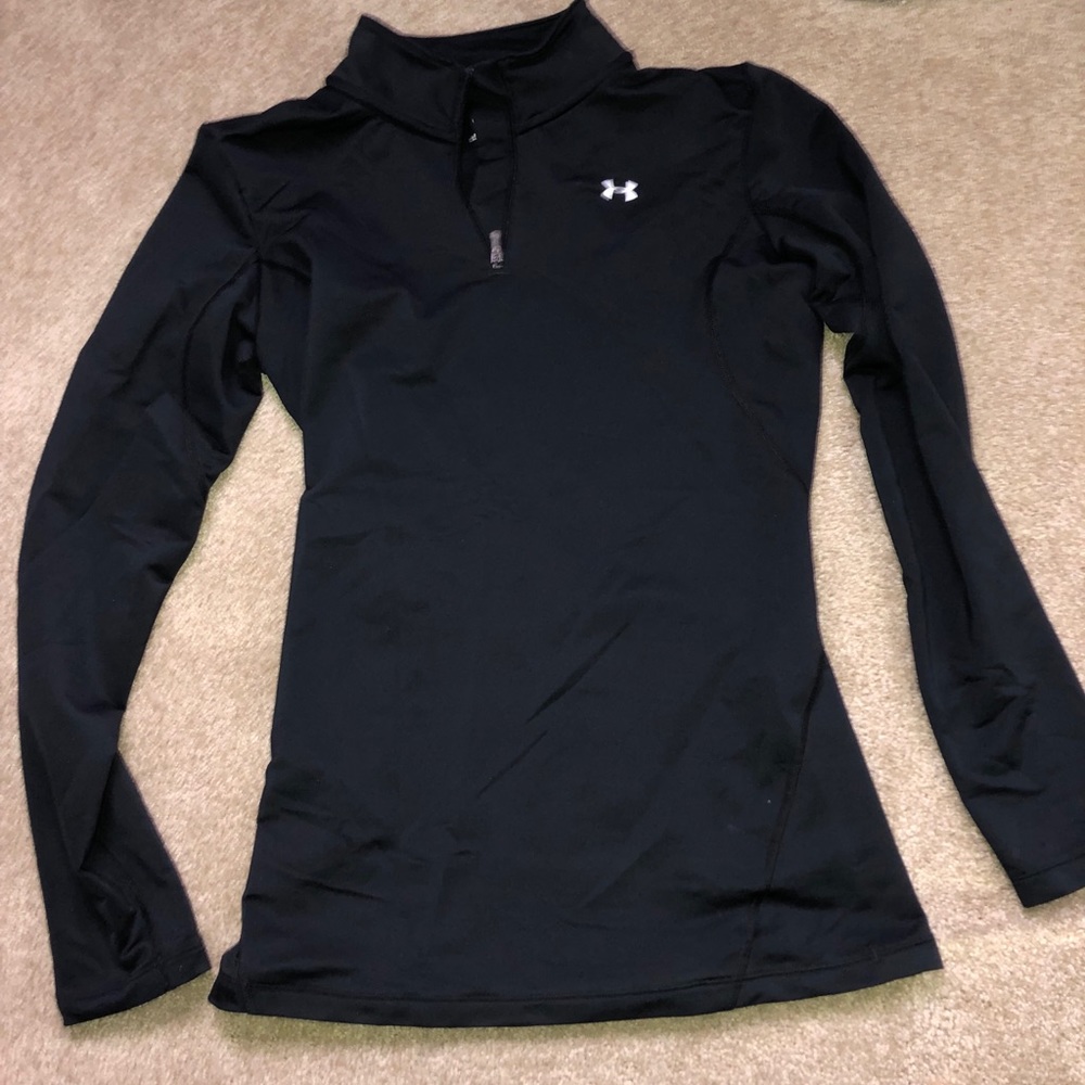 Black under armour quarter zip